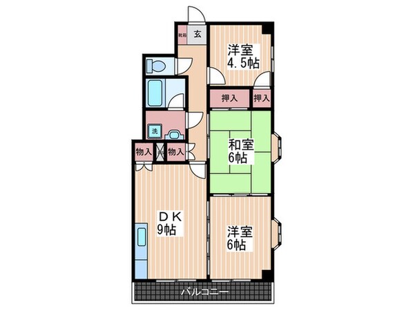 正岡ビルの物件間取画像